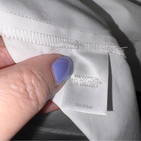 J. Jill Elegant White Women's Blouse NWT - Picture 4 of 6